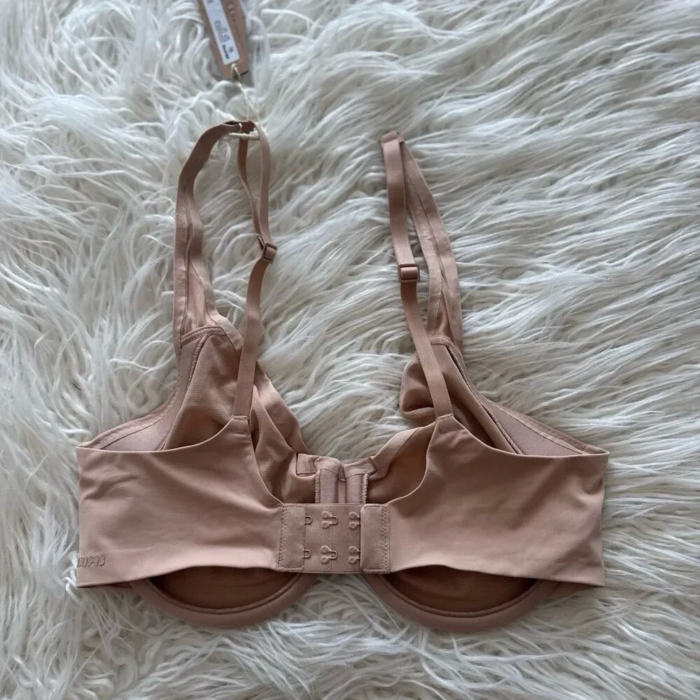Skims Smoothing Intimates Unlined Minimizer Bra Clay Size 36DD - Picture 5 of 7
